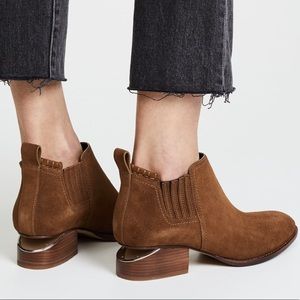 Alexander Wang Kori Suede Ankle Boots